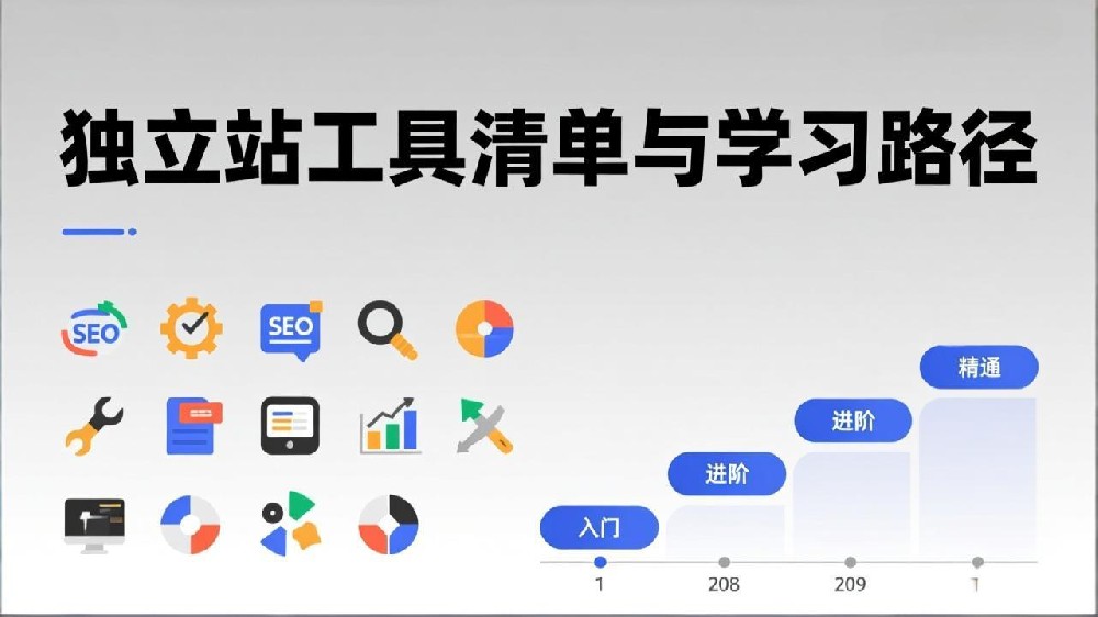 2025独立站运营全攻略：工具清单与学习路径