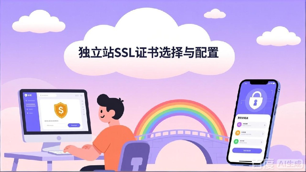 独立站SSL证书选择指南：DV、OV、EV证书对比与HTTPS配置策略