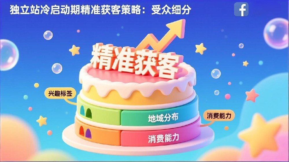 Facebook广告受众细分策略:独立站冷启动期精准获客实战指南