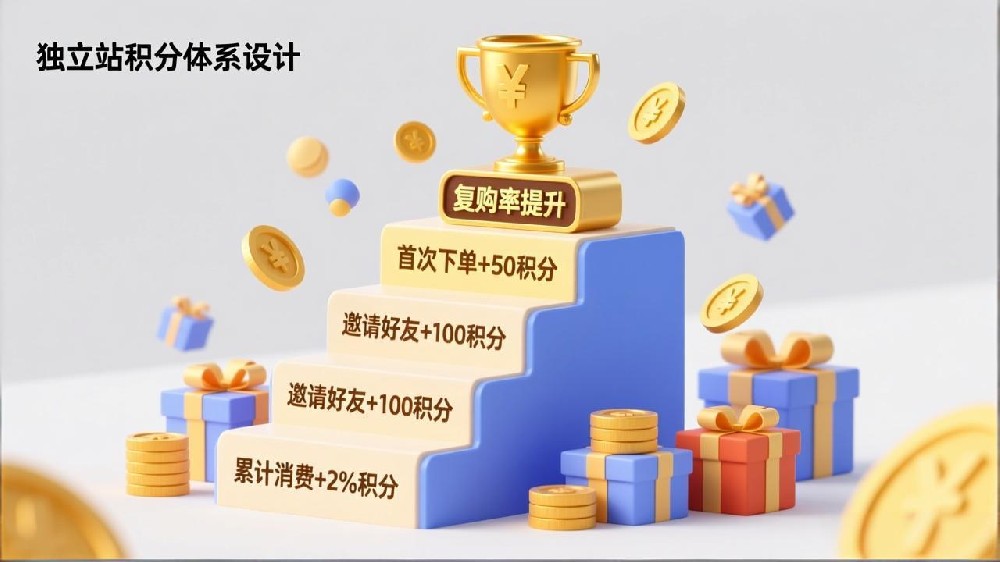 独立站积分体系设计:一步步提升复购率的实用指南
