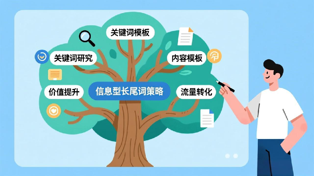 独立站如何通过信息型长尾词打造高价值博客内容?完整模板与策略解析
