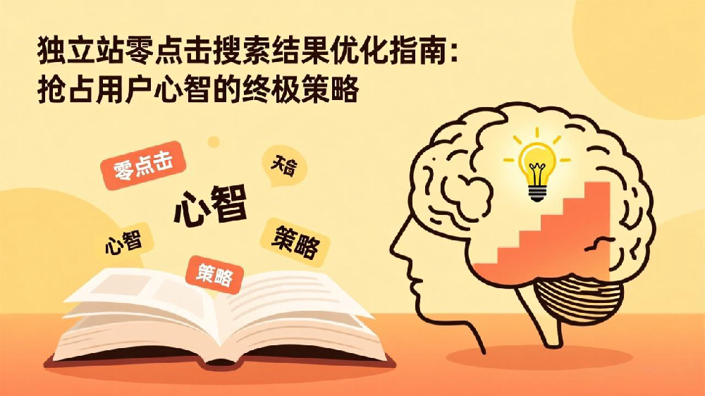 独立站零点击搜索结果优化指南:抢占用户心智的终极策略