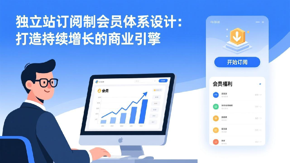独立站订阅制会员体系设计:打造持续增长的商业引擎