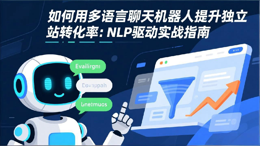 如何用多语言聊天机器人提升独立站转化率：NLP驱动实战指南