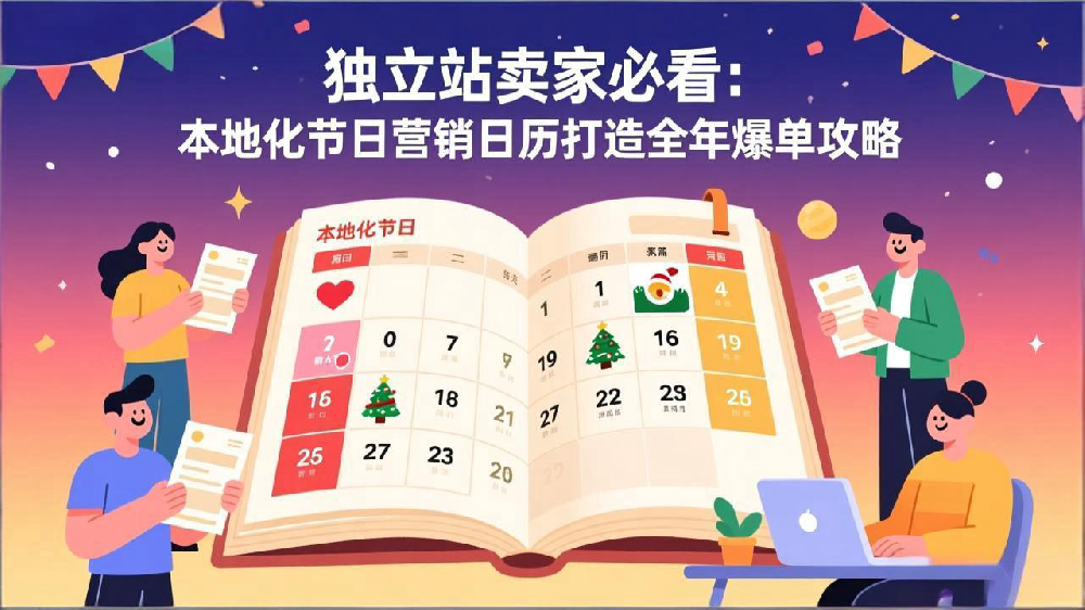 独立站卖家必看:本地化节日营销日历打造全年爆单攻略