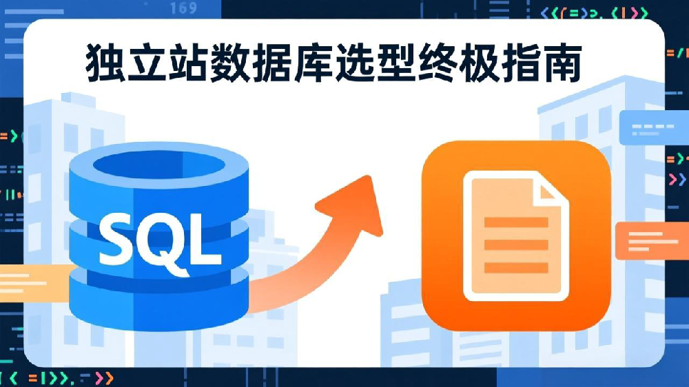 MySQL vs MongoDB:独立站数据库选型终极指南