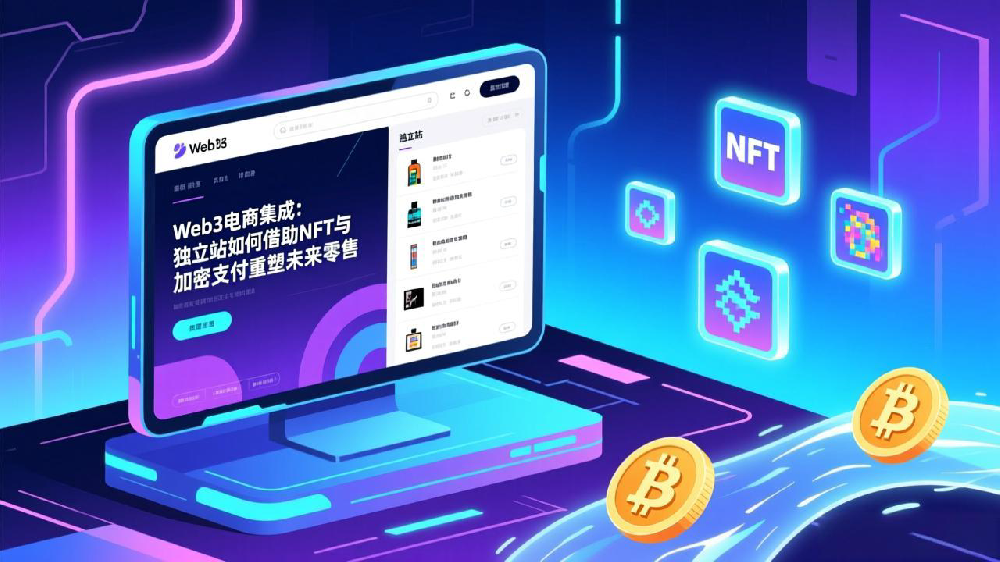 Web3电商集成:独立站如何借助NFT与加密支付重塑未来零售
