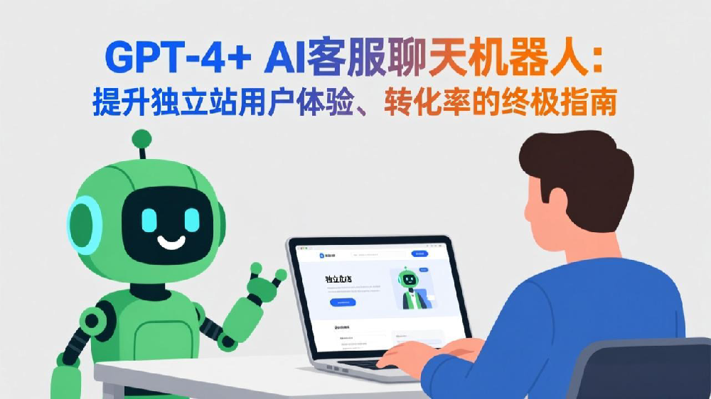 GPT-4+ AI客服聊天机器人:提升独立站用户体验、转化率的终极指南