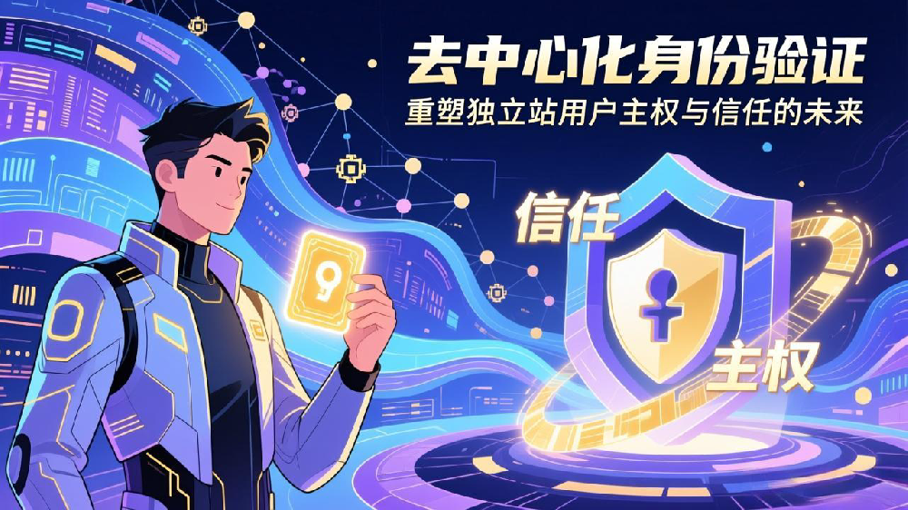 去中心化身份验证(DID):重塑独立站用户主权与信任的未来