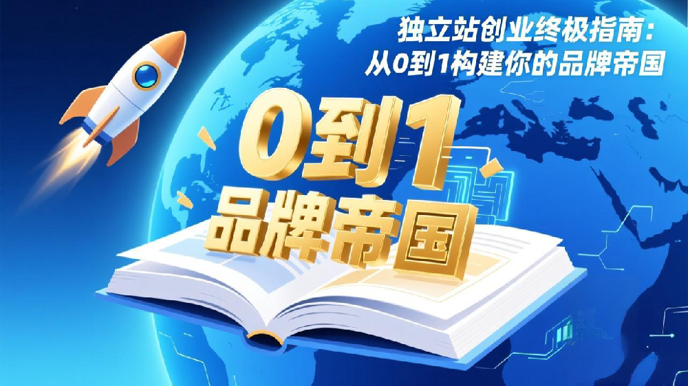 独立站创业终极指南:从0到1构建你的品牌帝国