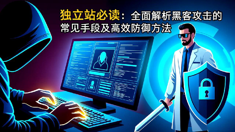 独立站必读:全面解析黑客攻击的常见手段及高效防御方法