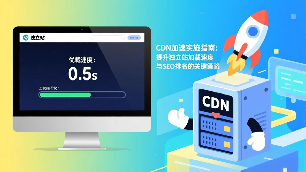 CDN加速实施指南:提升独立站加载速度与SEO排名的关键策略
