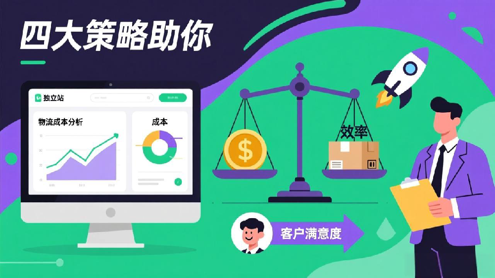 独立站如何解决物流难题?四大策略助你降本增效,提升客户体验