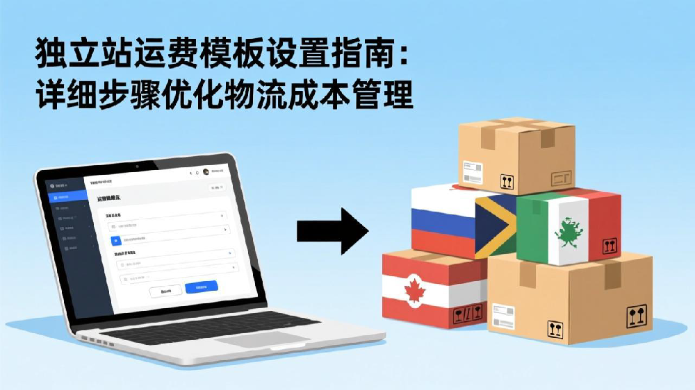 独立站运费模板设置指南:详细步骤优化物流成本管理