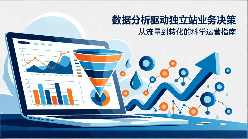 数据分析驱动独立站业务决策:从流量到转化的科学运营指南