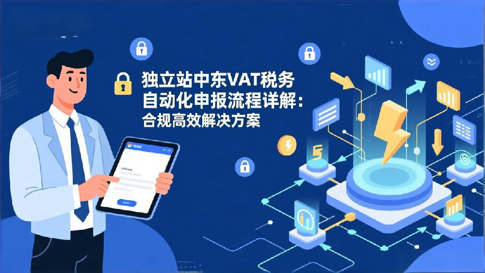 独立站中东VAT税务自动化申报流程详解:合规高效解决方案
