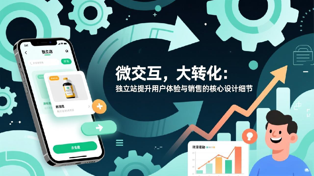 微交互,大转化:独立站提升用户体验与销售的核心设计细节