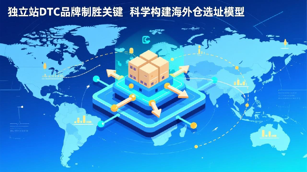 独立站DTC品牌制胜关键:科学构建海外仓选址模型,提升全球竞争力