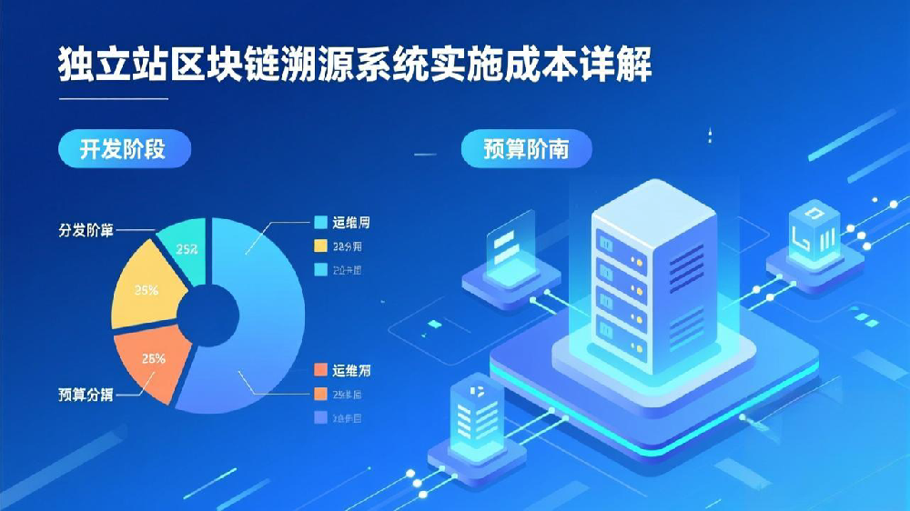 独立站区块链溯源系统实施成本详解:从开发到运维的全方位预算指南