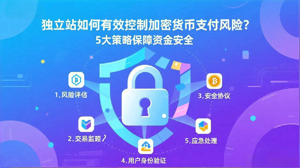 独立站如何有效控制加密货币支付风险?5大策略保障资金安全