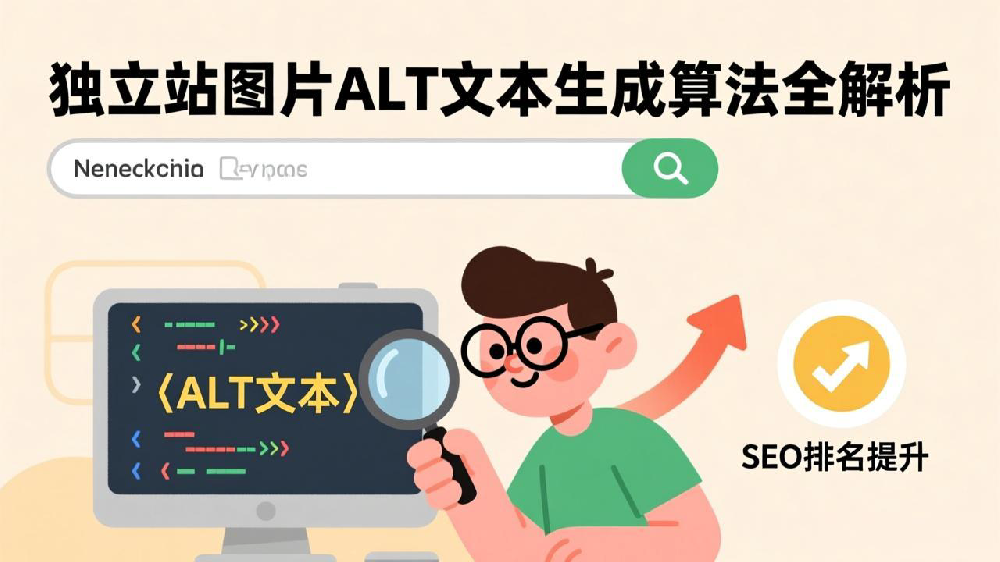独立站图片ALT文本生成算法全解析:提升SEO排名的关键步骤