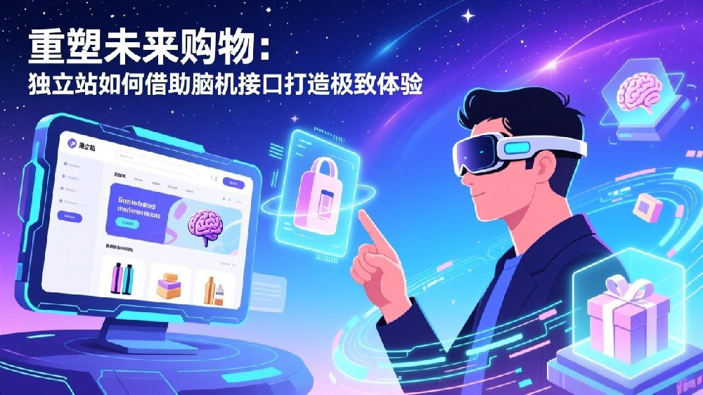 重塑未来购物:独立站如何借助脑机接口打造极致体验