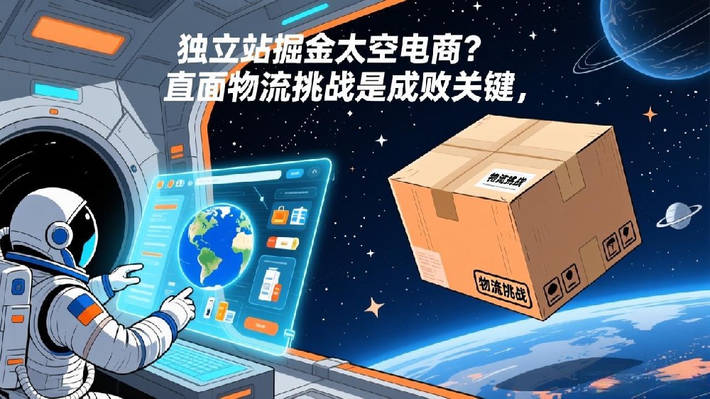 独立站掘金太空电商？直面物流挑战是成败关键