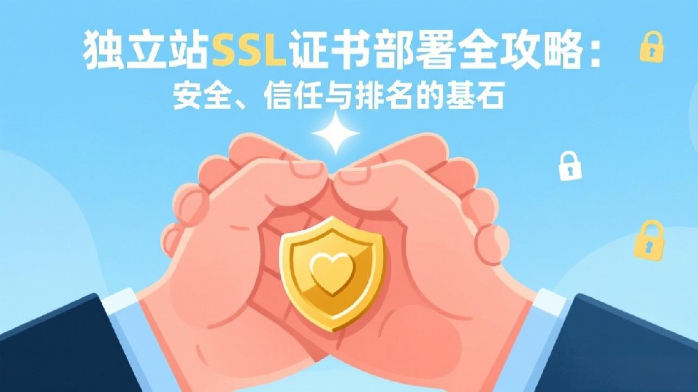 独立站SSL证书部署全攻略：安全、信任与排名的基石