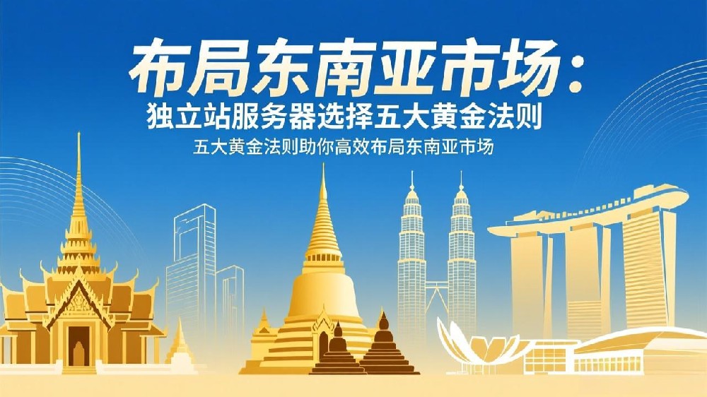 布局东南亚市场：独立站服务器选择五大黄金法则