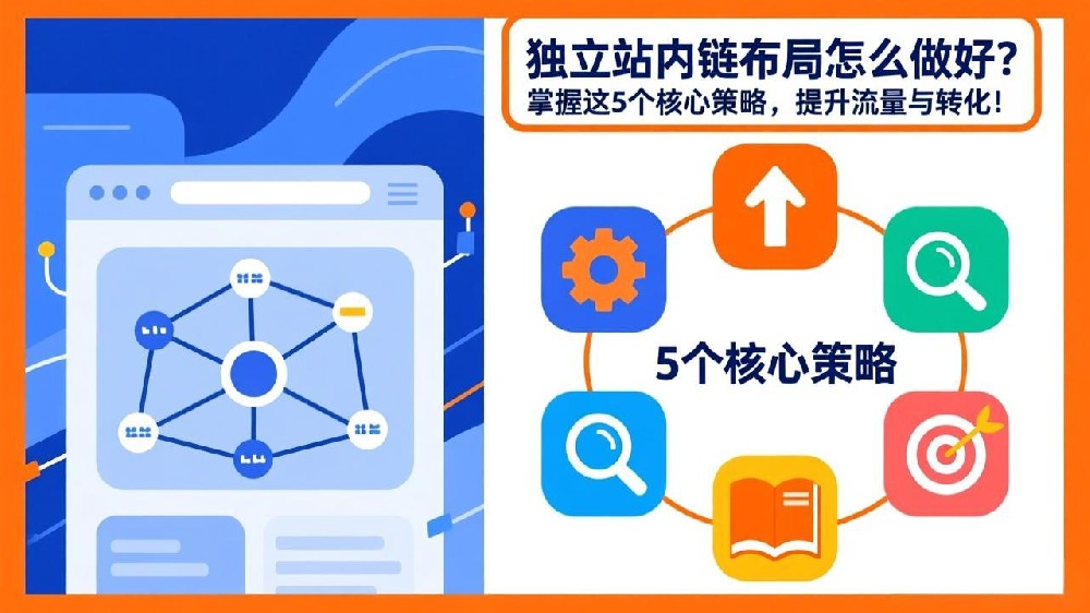 独立站内链布局怎么做好？掌握这5个核心策略，提升流量与转化！