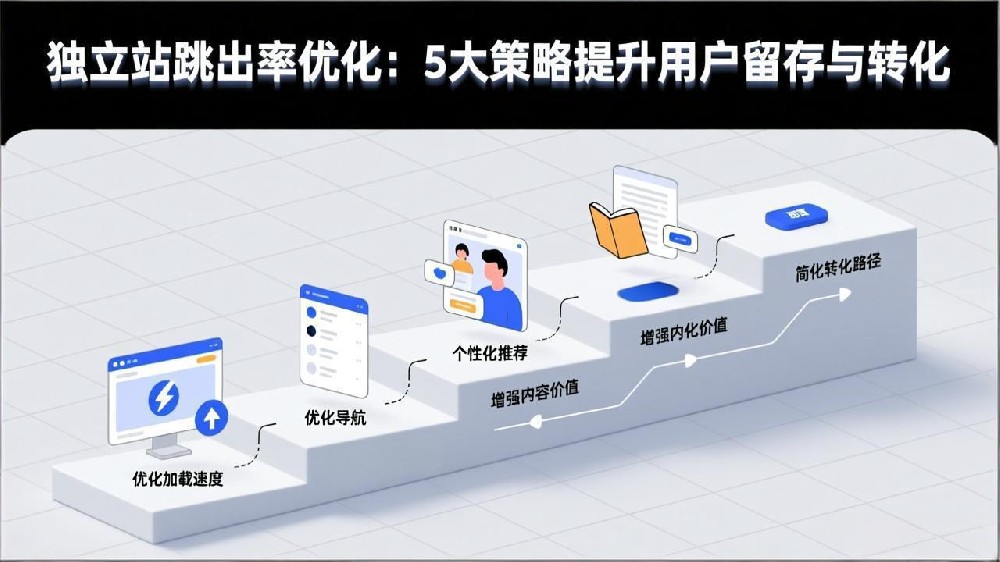 独立站跳出率优化：5大策略提升用户留存与转化